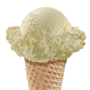 Vanilla Frozen Custard in a Cone