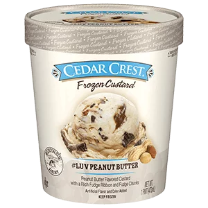 LUV Peanut Butter Ice Cream Pint