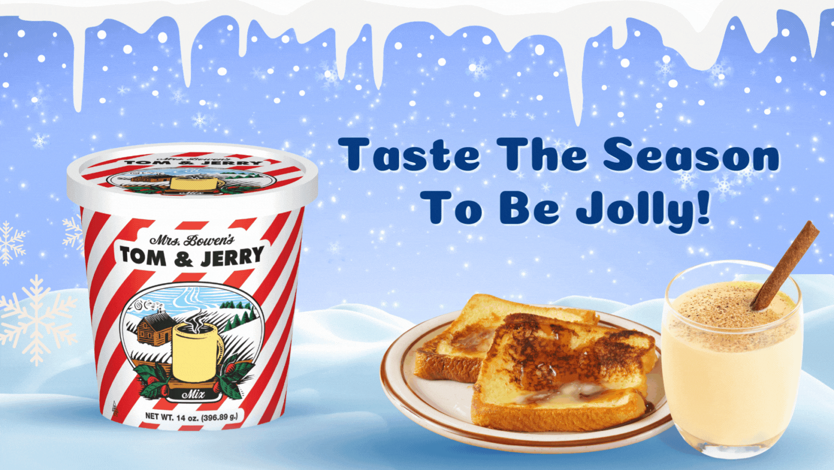 Taste The Season<br />
To Be Jolly!